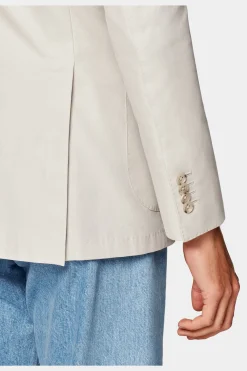 SUITSUPPLY Havana Sakko Sand-Männlich Klassische Sakkos