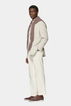 SUITSUPPLY Havana Sakko Sand-Männlich Smart Casual Hochzeit