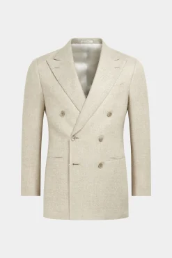 SUITSUPPLY Havana Sakko Sand-Männlich Klassische Sakkos