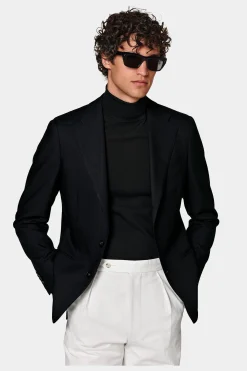 SUITSUPPLY Havana Sakko Schwarz-Männlich Klassische Sakkos