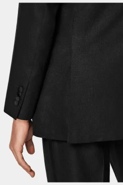 SUITSUPPLY Havana Smoking Schwarz-Männlich Casual Anzüge