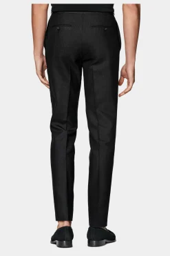 SUITSUPPLY Havana Smoking Schwarz-Männlich Casual Anzüge