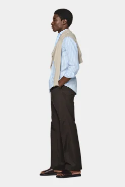 SUITSUPPLY Hemd Blau Wabengewebe Extra Slim Fit-Männlich Klassische Hemden