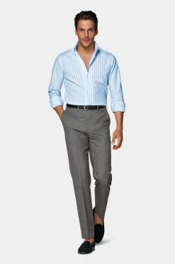 SUITSUPPLY Hemd Hellblau In Extra Slim Fit-Männlich Klassische Hemden