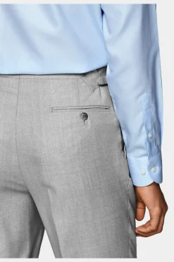 SUITSUPPLY Hemd Hellblau Slim Fit-Männlich Klassische Hemden