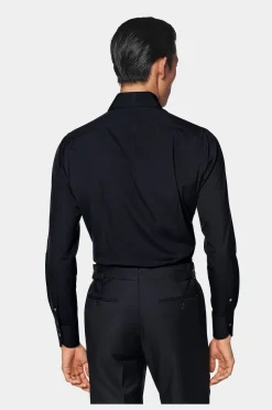 SUITSUPPLY Hemd Navy Extra Slim Fit-Männlich Klassische Hemden
