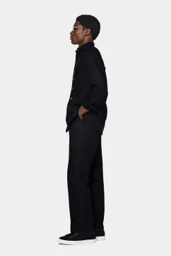 SUITSUPPLY Hemd Navy Slim Fit-Männlich Casual Hemden