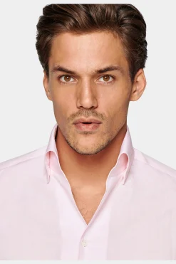 SUITSUPPLY Hemd Pink Extra Slim Fit-Männlich Klassische Hemden