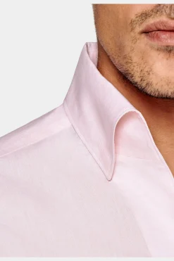 SUITSUPPLY Hemd Pink Extra Slim Fit-Männlich Klassische Hemden