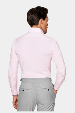 SUITSUPPLY Hemd Pink Extra Slim Fit-Männlich Klassische Hemden