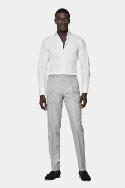 SUITSUPPLY Hemd Weiss Extra Slim Fit-Männlich Klassische Hemden