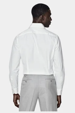 SUITSUPPLY Hemd Weiss Extra Slim Fit-Männlich Klassische Hemden