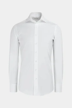 SUITSUPPLY Hemd Weiss Extra Slim Fit-Männlich Klassische Hemden
