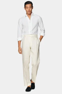 SUITSUPPLY Hemd Weiss Extra Slim Fit-Männlich Klassische Hemden