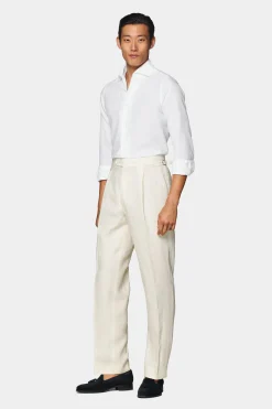 SUITSUPPLY Hemd Weiss Extra Slim Fit-Männlich Klassische Hemden