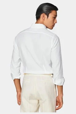 SUITSUPPLY Hemd Weiss Extra Slim Fit-Männlich Klassische Hemden