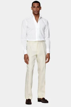 SUITSUPPLY Hemd Weiss Extra Slim Fit-Männlich Klassische Hemden