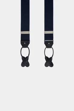 SUITSUPPLY Hosenträger Navy-Männlich Smoking Accessoires