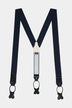 SUITSUPPLY Hosenträger Navy-Männlich Smoking Accessoires