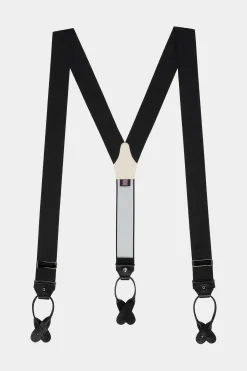 SUITSUPPLY Hosenträger Schwarz-Männlich Smoking Accessoires