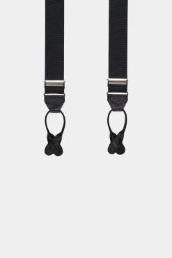 SUITSUPPLY Hosenträger Schwarz-Männlich Smoking Accessoires