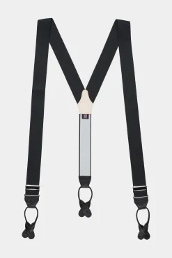 SUITSUPPLY Hosenträger Schwarz-Männlich Smoking Accessoires