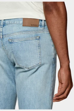 SUITSUPPLY Jules Jeans Hellblau 5-Pocket-Männlich Jeans & Casual Hosen