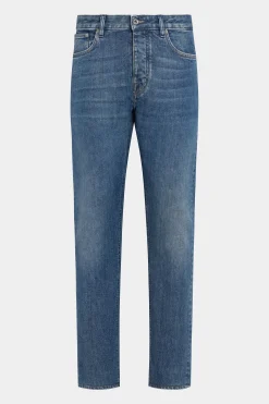 SUITSUPPLY Jules Jeans Mittelblau 5-Pocket-Männlich Jeans & Casual Hosen