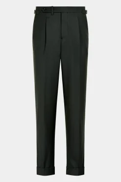 SUITSUPPLY Lazio Anzug Dreiteiler Mittelgrün-Männlich Business Anzüge
