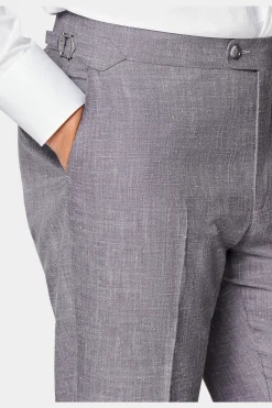 SUITSUPPLY Lazio Anzug Dreiteiler Purpur-Männlich Casual Anzüge