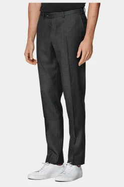 SUITSUPPLY Lazio Anzug Dunkelgrau-Männlich Business Anzüge