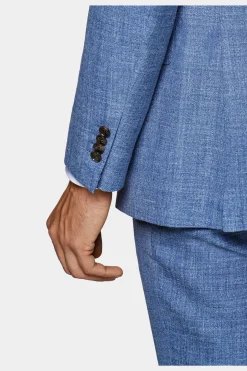 SUITSUPPLY Lazio Anzug Hellblau-Männlich Casual Anzüge