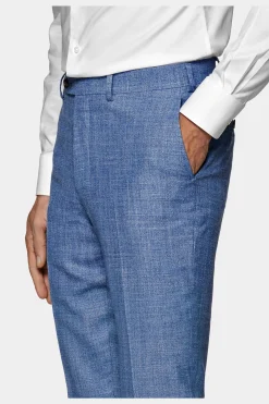 SUITSUPPLY Lazio Anzug Hellblau-Männlich Casual Anzüge