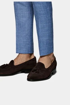SUITSUPPLY Lazio Anzug Hellblau-Männlich Casual Anzüge