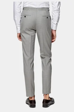SUITSUPPLY Lazio Anzug Hellgrau-Männlich Business Anzüge