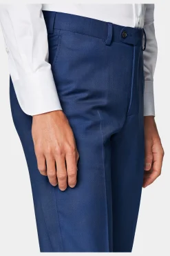 SUITSUPPLY Lazio Anzug Mittelblau-Männlich Business Anzüge