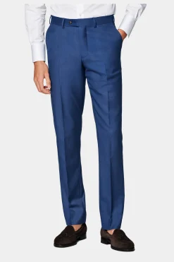 SUITSUPPLY Lazio Anzug Mittelblau-Männlich Business Anzüge