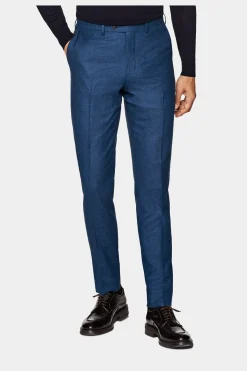 SUITSUPPLY Lazio Anzug Mittelblau-Männlich Business Anzüge