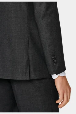 SUITSUPPLY Lazio Anzugsakko Dunkelgrau-Männlich Anzugsakkos