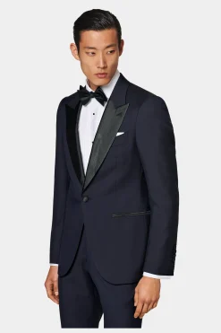 SUITSUPPLY Lazio Dinnerjackett Navy-Männlich Dinnerjacketts