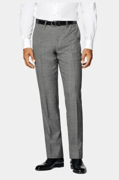 SUITSUPPLY Lazio Ganzjahresanzug Mittelgrau-Männlich Business Anzüge