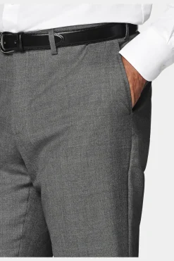 SUITSUPPLY Lazio Ganzjahresanzug Mittelgrau-Männlich Business Anzüge