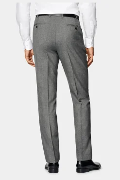 SUITSUPPLY Lazio Ganzjahresanzug Mittelgrau-Männlich Business Anzüge