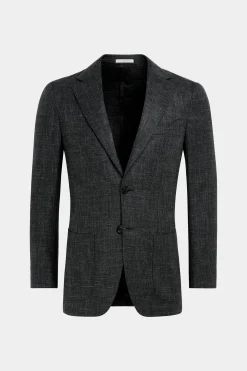 SUITSUPPLY Lazio Sakko Dunkelgrau-Männlich Klassische Sakkos