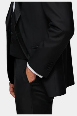 SUITSUPPLY Lazio Smoking Dreiteiler Schwarz-Männlich Smokings
