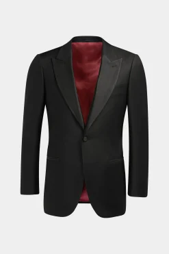 SUITSUPPLY Lazio Smoking Dreiteiler Schwarz-Männlich Smokings