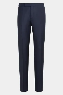 SUITSUPPLY Lazio Smoking Dreiteiler Mittelblau-Männlich Smokings