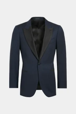 SUITSUPPLY Lazio Smoking Dreiteiler Navy-Männlich Smokings
