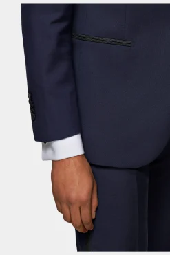 SUITSUPPLY Lazio Smoking Dreiteiler Navy-Männlich Smokings