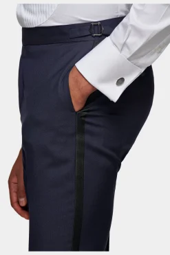 SUITSUPPLY Lazio Smoking Dreiteiler Navy-Männlich Smokings